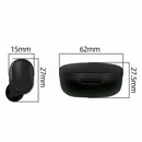 A6S Mini TWS Headset Bluetooth 5.0 Earphone Stereo Earbuds with Charging Bo S1W2