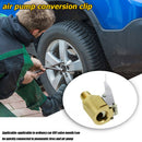 8mm Car Tire Air Chuck Inflator Pump Valve Clip Clamp Connector Adapter