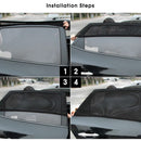 2 Pack Auto Sun Shade Rear Window Cover Sunshade UV Protection Shield Cover Mat