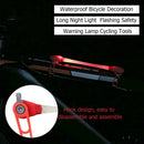 Waterproof Bicycle Light Decoration Night Lights Safety Cycling Warning Lamp A