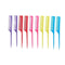10 x Plastic Hairdressing Pointed Toothed Hair Styling Rat Tail Combs F1E3