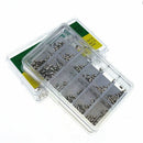 360pcs Copper Watch Crown Tubes Pipes for Watch Repair Watchmaker Tool Kits