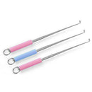 3pcs Stainless Steel Hook Extractor Remover Disgorger for Large & Small