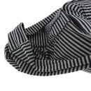 Adults Portable Soft Striped Neck Pillow Neck Support Train Airplane Car Bus