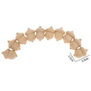 10pcs Solid Hard Wood Painter Natural Unfinished Ramp Preparation Paint Woo K2H7