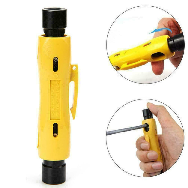 Stripping Tool Coax Coaxial Cable Wire Pen Cutter Stripper RG6 RG7 RG11 RG5 B5N9