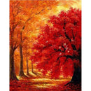 4 Pack Tree View DIY 5D Diamond Painting Kits Full Drill Cross Stitch Home Decor