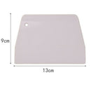1pc Plastic Dough Cake Scraper Plain Smooth Jagged Edge Spatulas Cutters3C