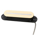 Copper Guitar Bridge Rail Pickup Single Coil Humbucker For ST Guitar Yellow