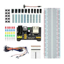 Electronic Component MB102 Breadboard Kit PSU Set FREE 2.1mm To PP3 Lead New