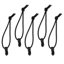 5 X Elastic Cord With Buckle Multifunctional Rope For Camping \u0026 Hiking Tent