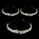 Women Wedding Bride Bridal Crystal Flower Party Hair Headband 2019 W9Q7 J0F F0R4