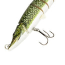 20cm 40g Lifelike Multi-jointed 8-segement Pike Muskie Fishing Lure Swimbai