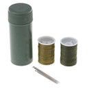 1Pc mini travel sewing kit cylinder case with threads needles craft sewing ME