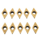 10X DCMT11T308 DCMT32.51 Lathe Carbide inserts Blades Set For CNC Milling Cutter