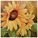 5D DIY Full Drill Diamond Painting Sunflower Cross Stitch Embroidery Craft
