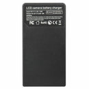 For Olympus BLS-5 7.2V 1800mAh battery 2 + LCD screen USB charger + USB cab
