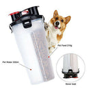 1X(Dog Water Bottle,Portable Pet Travel Water Bottle,Leak Proof Outdoor Dri