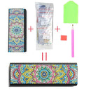DIY Diamond Painting Leather Sunglasses Box Portable Glasses Storage Case