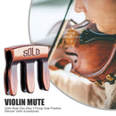 Zinc Alloy Violin Mute 3 Prong Viola Practice Silencer Stringed Instruments Part
