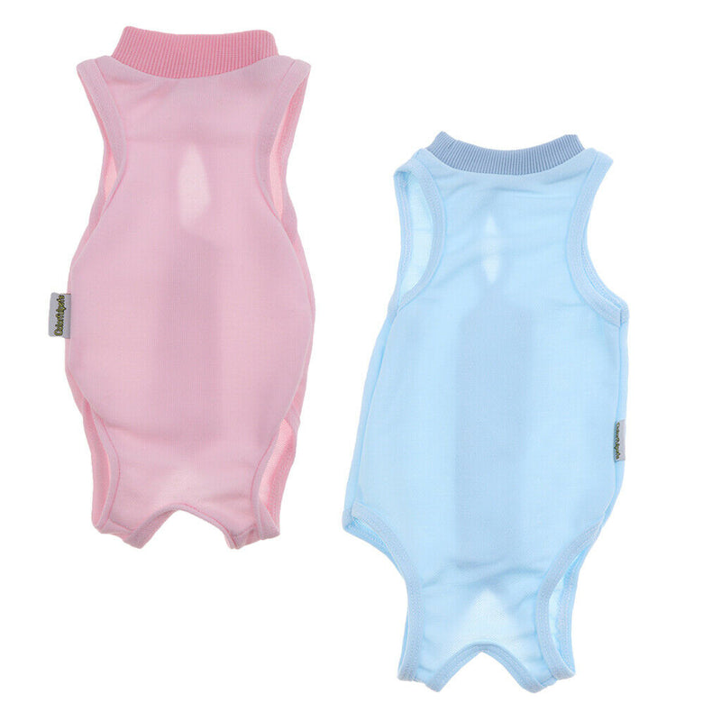 2x Professional Recovery Suit for Cats & Dogs Protect Wounds and Skin