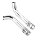 Bike Bicycle Cycling Handlebar Ends Proetctive Claw Bar Handles (Silvery)