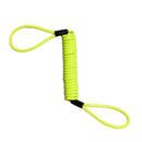Motorcycle Security Alarm Disc Lock Spring Yellow Reminder Cable 150cm Hot