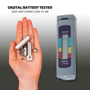 Portable Universal Digital Battery Tester Volt Checker for 1.5V 9V Battery