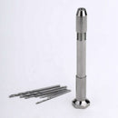 Mini Micro Aluminum Hand Drill Twist Drill Bits Woodworking Rotary Tools