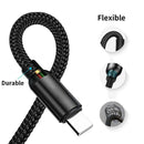 Nylon Braided USB-C Charging Cable for Surface Pro 6/5/4/3 Surface Laptop 1 H5X7