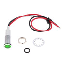 12V 10mm Green LED Indicator Lamp Light Dash Panel for Car Truck Motorcycle