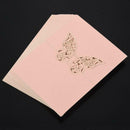 50pcs Butterfly Paper Place Card Holder Name Cards Table Number for Wedding M9U1