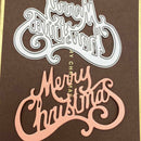 Cutting Die Metal Stencil Carbon Steel Embossing for Christmas Paper Card Ma Hn