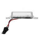 2Pcs Error Free Led Number Plate Bulbs 18Smd White Led License Plate Light