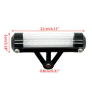 Cylindrical Tube Waterproof Motorcycle Tax Disc Holder Aluminum Alloy Motorbike
