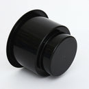 Black No Holes Recessed Cup Drink Holder for Sailing/Marine/Boat/Car/RV
