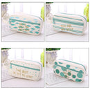 Function School Pencil Case & Bags Large Capacity Canvas Bag Pen Zipper Box