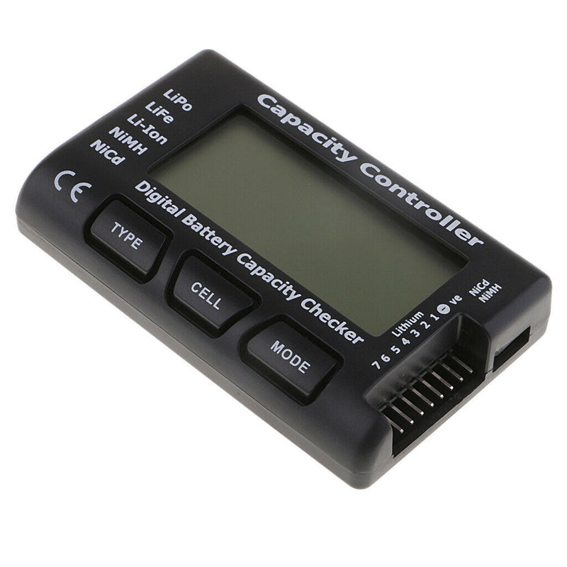 5-in-1 Battery Meter Digital Checker Balancer for Lipo/LiFe/Li-ion/NiCd/NiMH