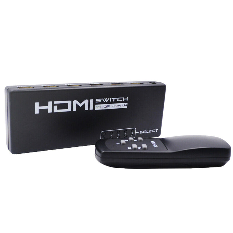 Mini 5 Port 1080P HDMI Switch Switcher Selector With