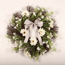 Front Door Wreath Artificial Floral Decorative Front Door Wreath