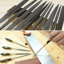 Assorted 10 pieces 140mm ( 5.5" inch ) LONG Diamond coated file files set AU