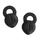 1Pair Universal Silicone Earbuds Eartips Caps for Wireless Headsets Black