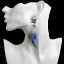 Fashion Bohemian Earrings Women Long Tassels Fringe Boho Dangle Earrings Je V8S2