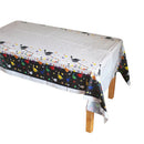 Disposable Plastic Tablecloth Doctorial Hat Table Cover Graduation Party Decor Z