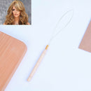 Hair Extension Hook Pulling Tool Kit Needle Threader Micro Ring Beads Loop wooOZ