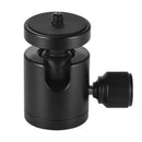 VD-M1 Mini Ball Head Aluminum Alloy 360 Degree Rotating Tripod Ball Head
