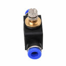 Air Pneumatic Speed Control 6mm to 6mm Push In Quick Fitting N2M2