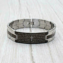 Creative Cross Stainless Steel Bracelet Men's Black Fashion Bracelet F8A2