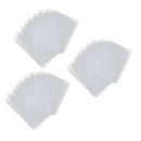 30x PVC Binder Sheet 6 Rings A7 Journal Loose Leaf Bag Sleeves Document Bag