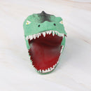 Soft vinyl TPR crocodile hand puppet animal head hand puppets kids Toys gift MO